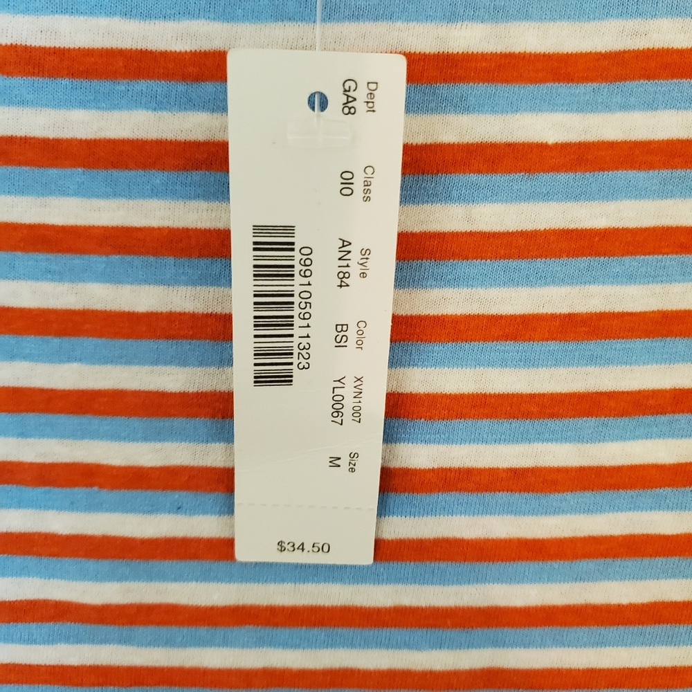 J Crew Wide-neck slub ringer t-shirt - Picture 4 of 5